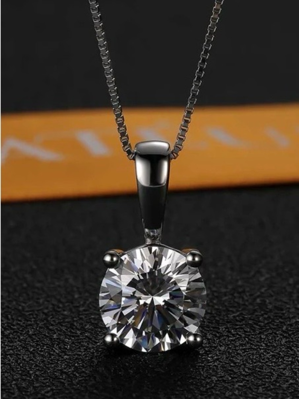 Sateur Gem- trademark Diamond stimulant set in Sterling Silver